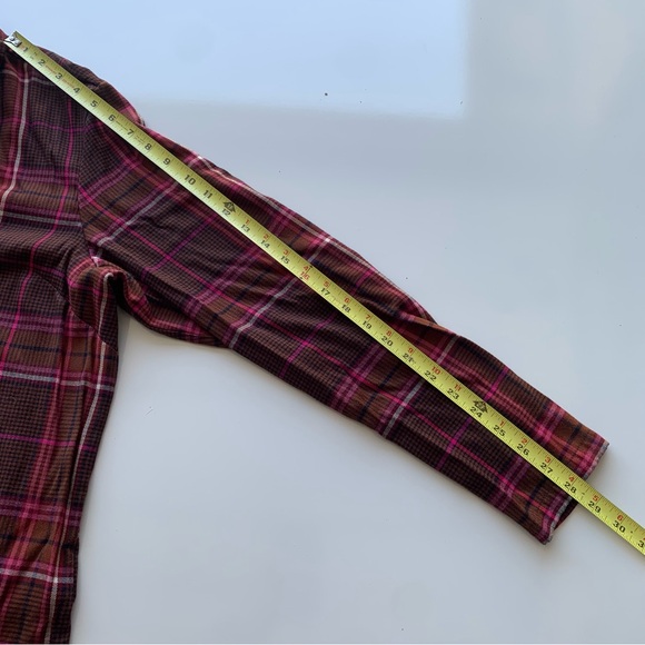 Tommy Hilfiger Original long sleeve flannel plaid pajama set in red Size XL - Picture 9 of 14